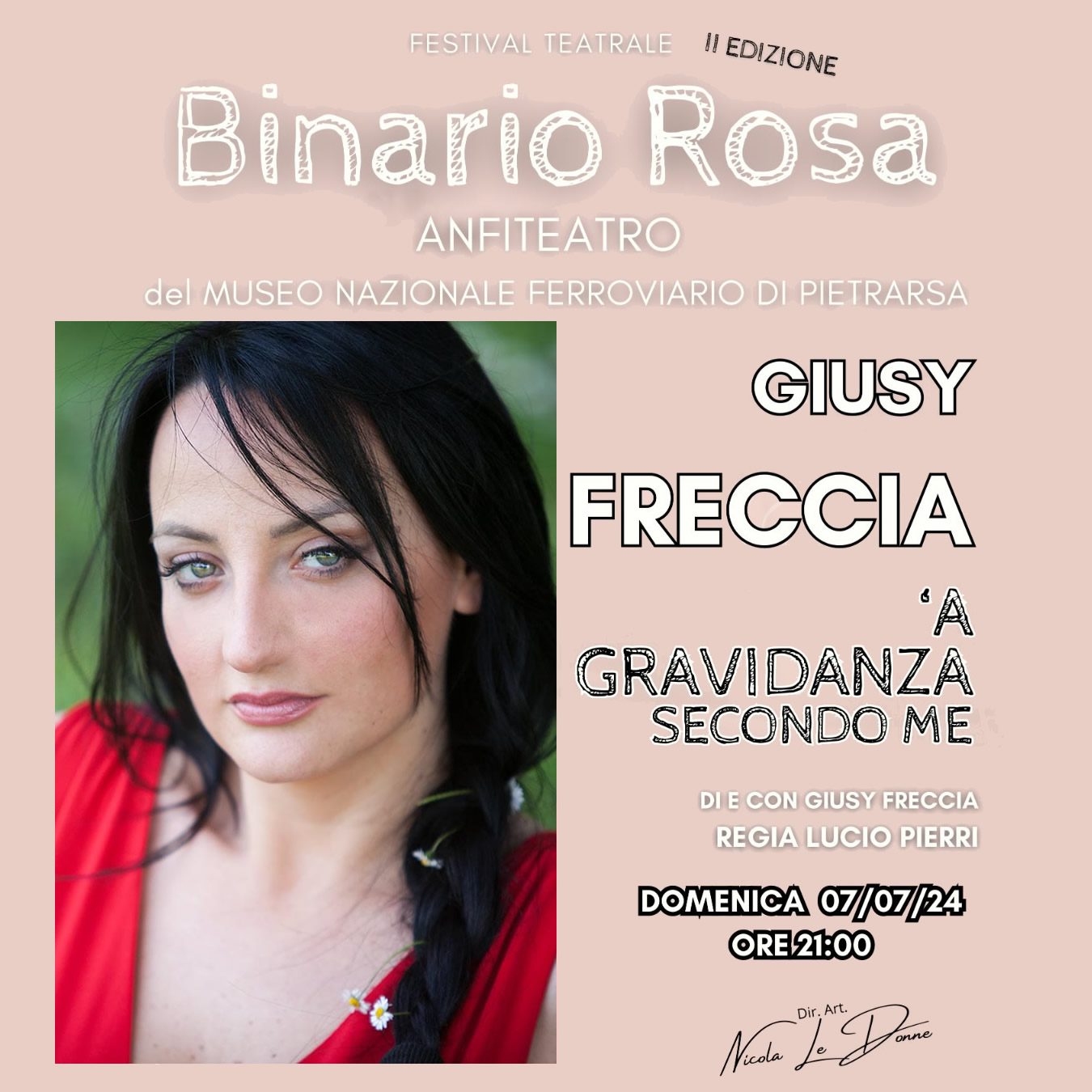 Giusy Freccia per Binario Rosa