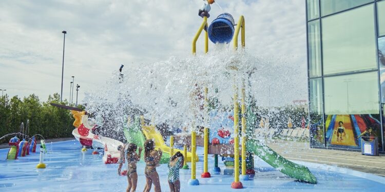 Spray Park Acquaworld Tiki Bay